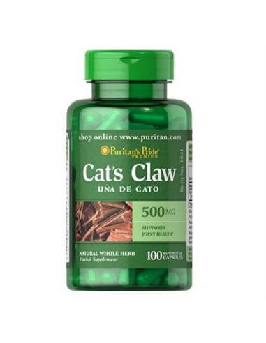 Cat's Claw (Puritan's Pride) 500mg, 100 kapsül