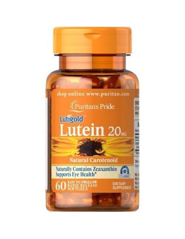 Lutein 20 mg, 60 Kapsül
