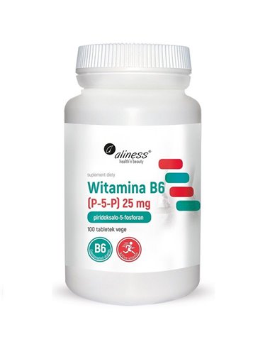 B6 Vitamini (P-5-P) 25 mg, 100 tablet