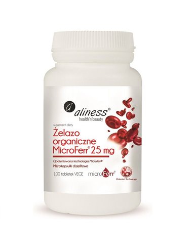 MicroFerr® Organik Demir 25 mg, 100 tablet
