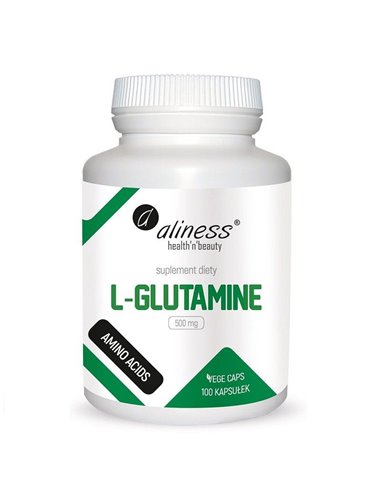 L-Glutamine 500 mg, 100 kaps