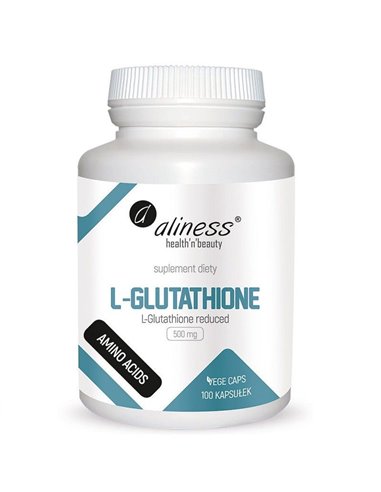 L-Glutathione 500 mg, 100 Vege kapsülleri düşürdü.