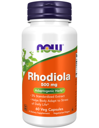 Rhodiola 500 mg, 60 Sebze Kapsül
