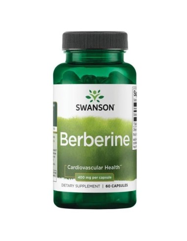 Berberine 400 mg, 60 kapsül