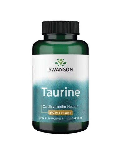 Taurin 500 mg, 100 kapsül