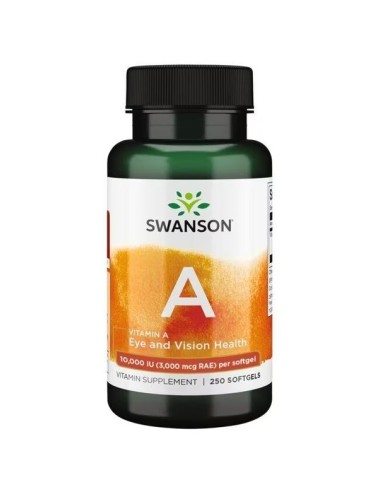 A Vitamini 10000 IU 250 softjel (Swanson)