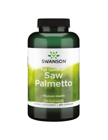 Saw palmetto 540 mg, 250 kapsül